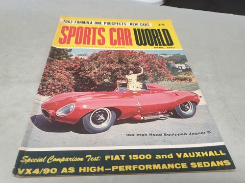 Apr 1963 sports car - world, mag