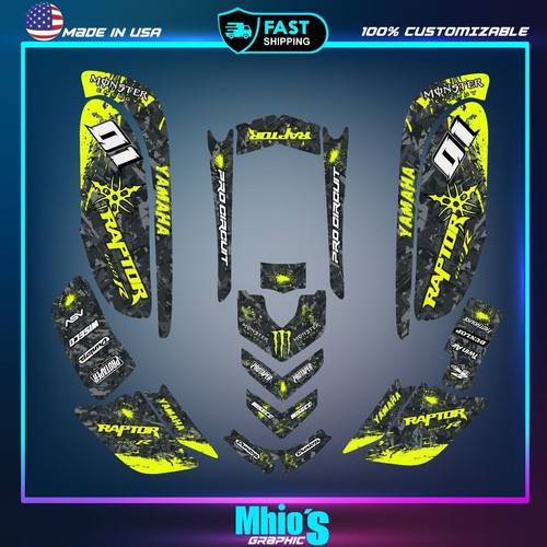 Yamaha raptor 660 kit - yamaha, graphics