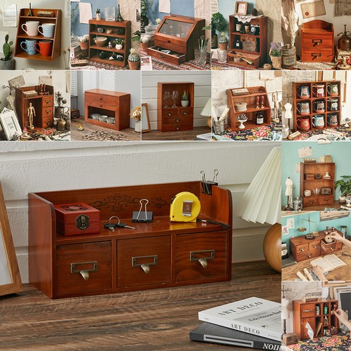 Vintage wooden storage - wooden, box