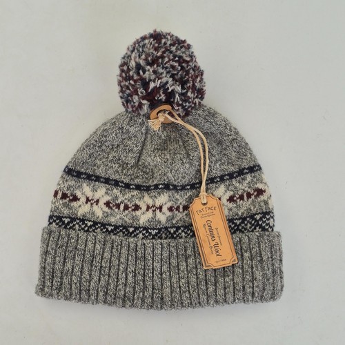 Fat face bobble - hat, grey