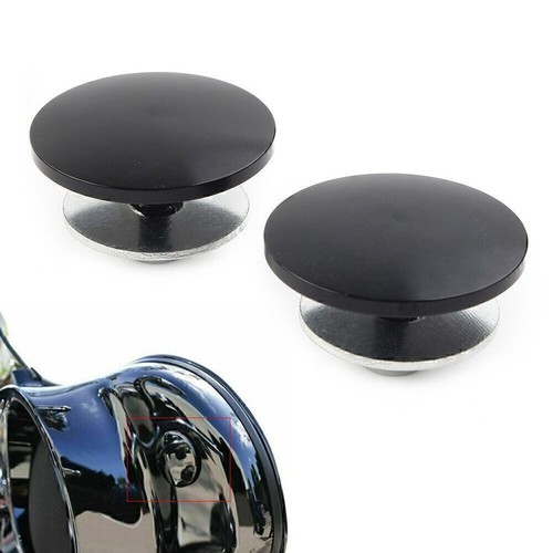 Black fairing mirror hole - black,