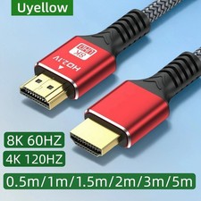 Uyellow 48Gbps HDMI-compatible Cable 8K 60Hz 50cm 1m 2m 3m 5m HDMI-compatible 2.