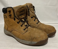 DeWALT Men’s Bolster Steel Toe Cap Work Boots Size UK 9 Tan