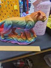 Large Panther Statue Big Cat