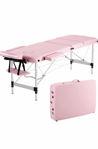 Portable foldable pink massage - foldable,