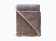 Mohair Throw New Dusty Pink
