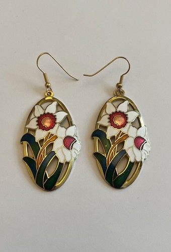 Vintage statement cloisonné - vintage,
