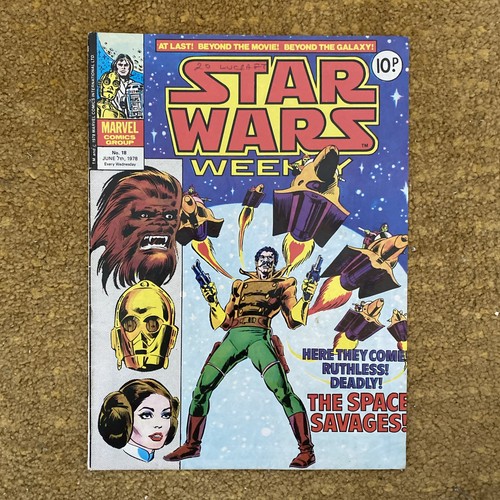 Star wars weekly - star, vintage