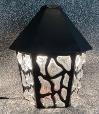 Vintage Black Porch Lantern