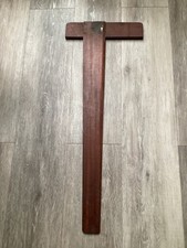 Vintage  T-square technical drawing