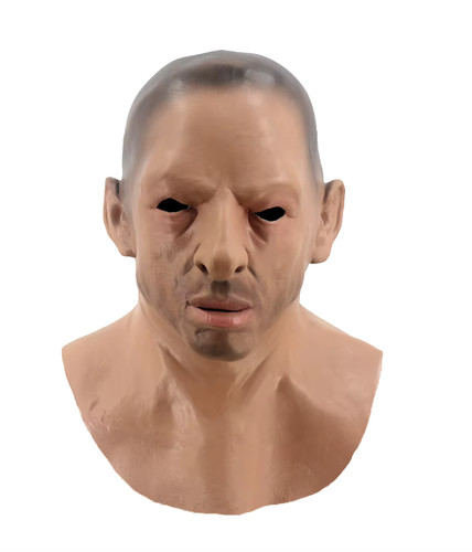 Realistic male bald - male, hard