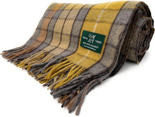 Large 100 new wool tartan - large,