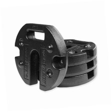 SET OF 4 BULHAWK® 15KG HEAVY DUTY CAST IRON STEEL POP UP GAZEBO WEIGHTS PLATES