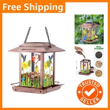 Vintage Copper Solar Bird