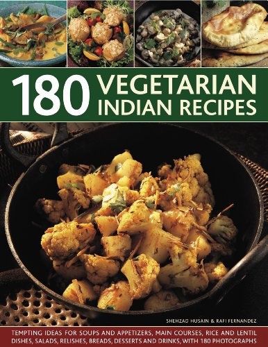 180 vegetarian indian recipes - vegetarian,
