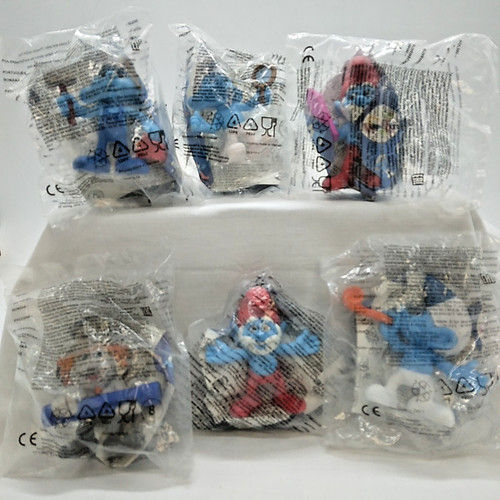 The smurfs figure bundle - smurfs, bundle,