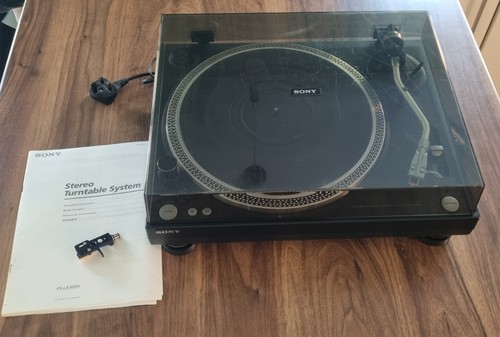 Sony lx300h turntable with - sony, turntable,