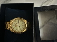 Seiko Gold-Plated chronograph