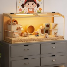 Large Wooden Hamster Cage with