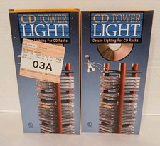 Lot of 2 Vintage 90s CD Tower