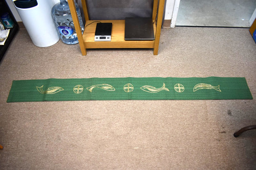 Older green altar - altar, made