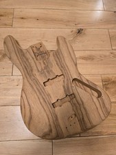 Warmoth Jazz Style Bass Guitar Body, New and Unused 