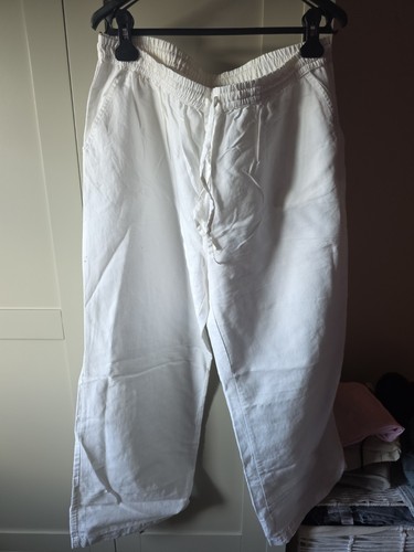 Joules ladues white linen - joules,