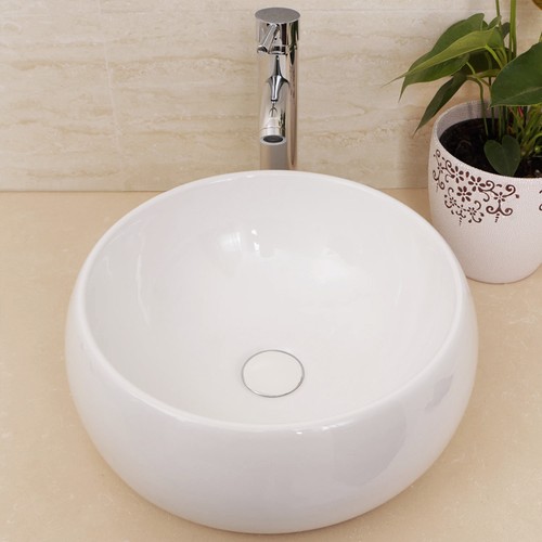 Round ceramic sink bathroom - round,