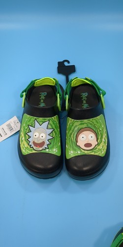 Rick and morty men crocs - rick, nwt