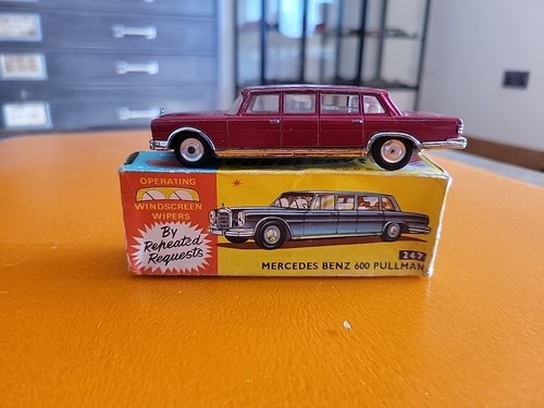 Corgi toys 247 - corgi, mercedes-benz