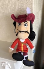 Captain Hook Plush Soft Toy Disney