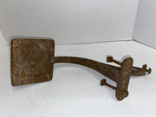 Antique cast iron horse drawn - iron,
