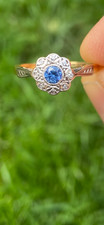 18ct gold and platinum antique