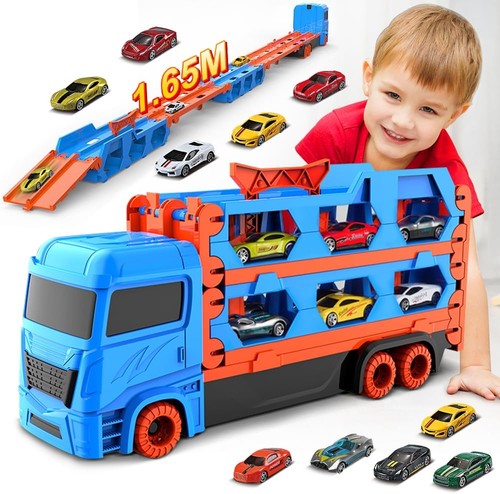 Gift transport truck toy with - gift,
