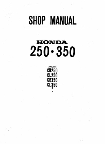 Honda cb250 cl250 cb350 - cl250,,