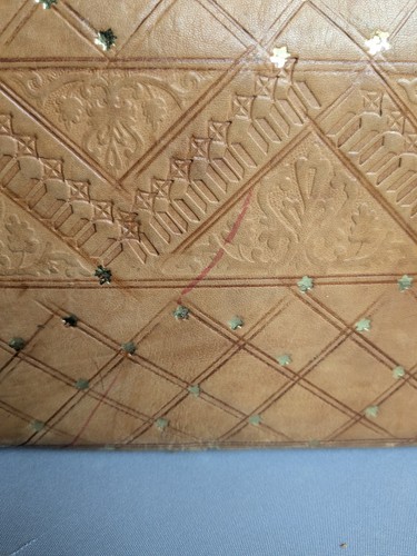Vintage moroccan camel leather - moroccan,