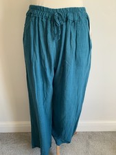 Ladies 100 cotton turquoise - 100%,