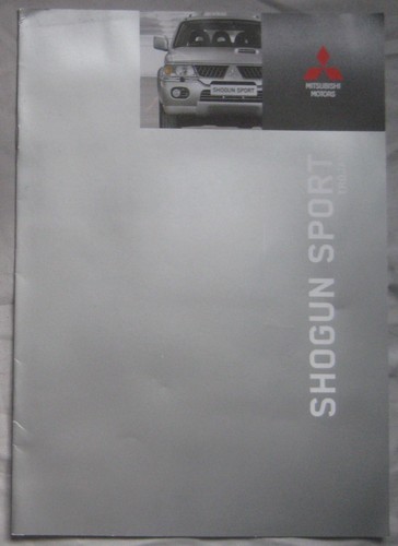 2006 mitsubishi shogun - 2006, sport