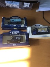 Set of 3 x LLedo tetley tea diecast models