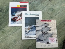 Motor Boat Sales Brochure 1991 Sunbird .Birchwood & Rinker