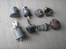 BSA Triumph Norton ? INCOMPLETE UNKNOWN ignition lighting switch x8 USED JOB LOT