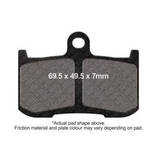 EBC HH Brake Pad Front Right