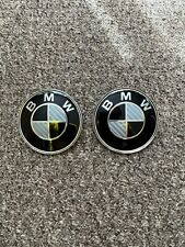 BMW Badges Carbon 2x 82mm