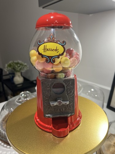 Vintage harrods metal gumball - harrods,