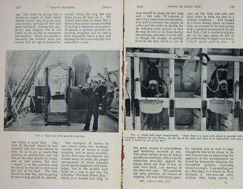 Original old antique print - old,