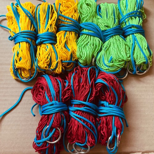 Spun poly rabbit purse - spun, nets