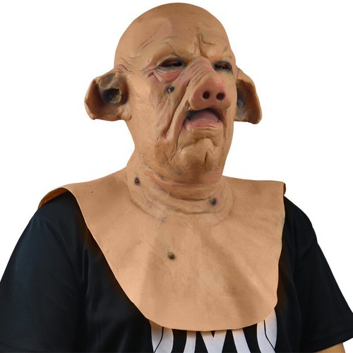 Scary pig head mask - head,