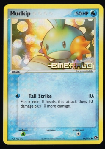 Pokemon emerald mudkip - ex,