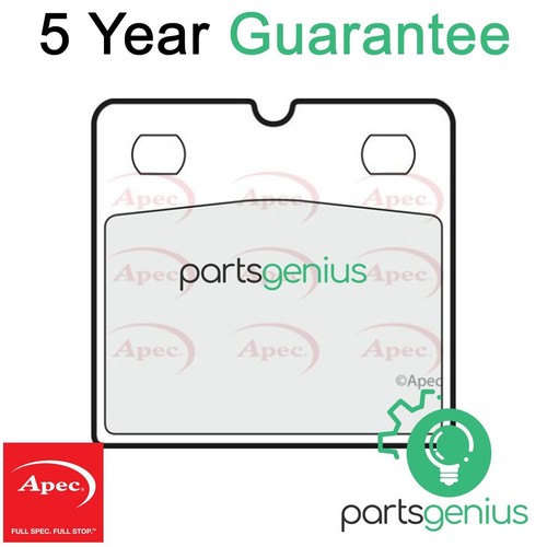 Brake pads set rear - set,