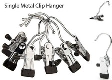 SINGLE PEG METAL CLIP HANGER
